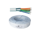 Cable Alarme Souple Blanc 6x0.22