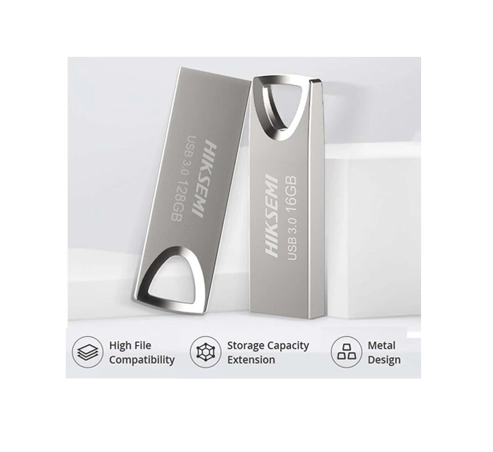 Clé USB HIKVISION 128GB USB 3.0 Alliage Aluminium