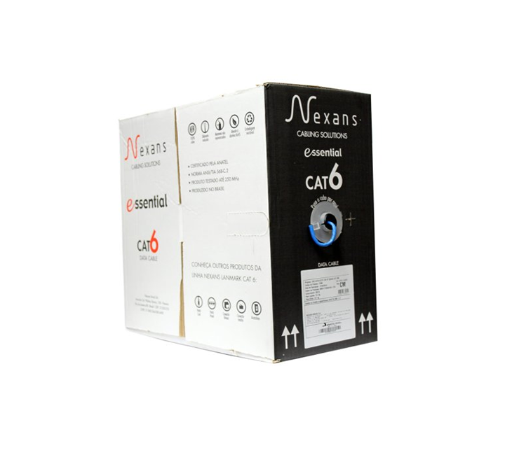 Câble informatique Ethernet Cat.6 UTP 4P Nexans