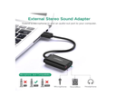 UGREEN Adaptateur USB-A to 3,5mm audio Stereo Noir