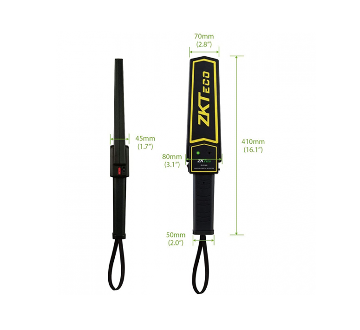 ZKTeco Détecteur Métaux Portable