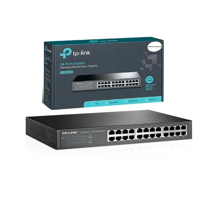  TP-Link  Switch Rackable 24 ports Gigabit