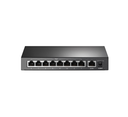 TP-LINK Switch de bureau 9 ports 10/100 Mbps avec PoE + 8 ports