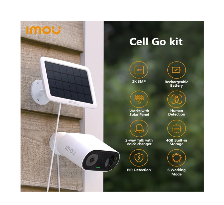 Caméra de surveillance IMOU Cell Go-3MP