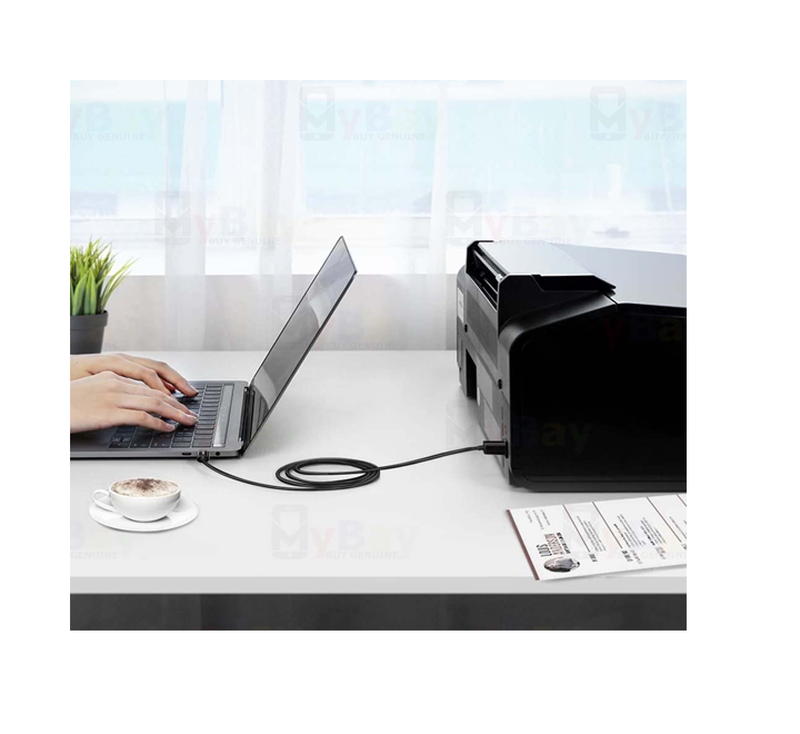 UGREEN Cable imprimante USB-C to BM Noir 2M