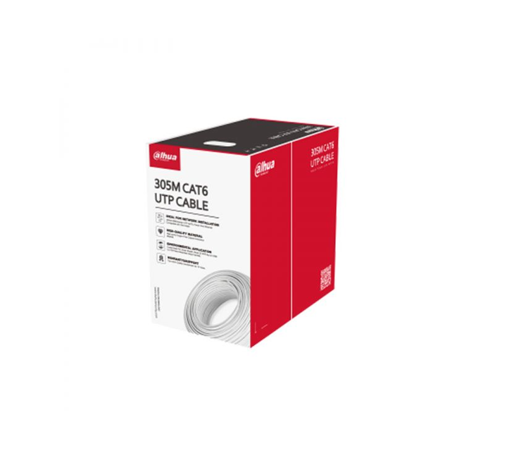 DAHUA Cable Réseau 305m UTP CAT6 Cable Cuivre