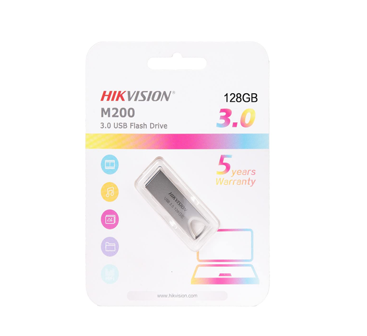 [HS-USB-M200-128G-U3] HIKVISION CLE USB 128GB USB 3.0  Alliage Aluminium