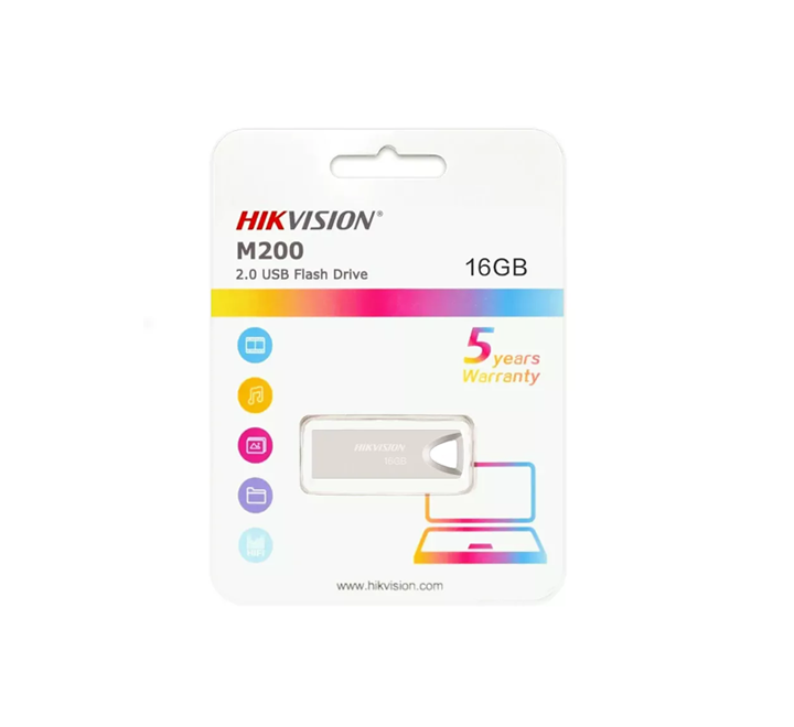 HIKVISION Clé USB USB 2.0 16 Go Alliage Aluminium