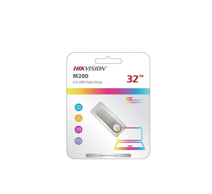 [HS-USB-M200-32G] HIKVISION Clé USB USB 2.0 32 Go Alliage Aluminium