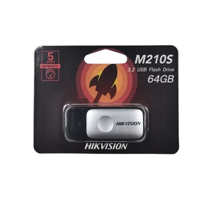 [HS-USB-M210-64G] HIKVISION Clé USB 64Gb 3.2 M210S Noir