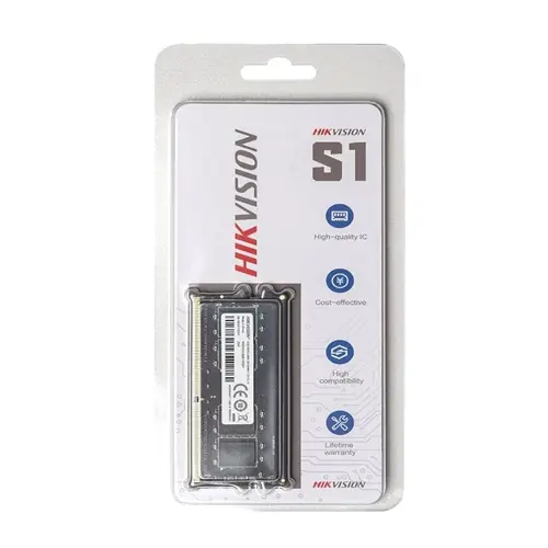[HS-SODIMM-S1-4G] HIKVISION S1 DDR4 4Go 2666Mhz SODIMM CL19 1.2V