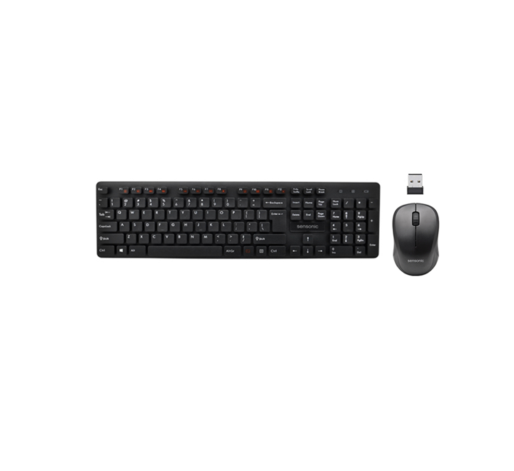 Kit Clavier Souris  2.4 Ghz Noir