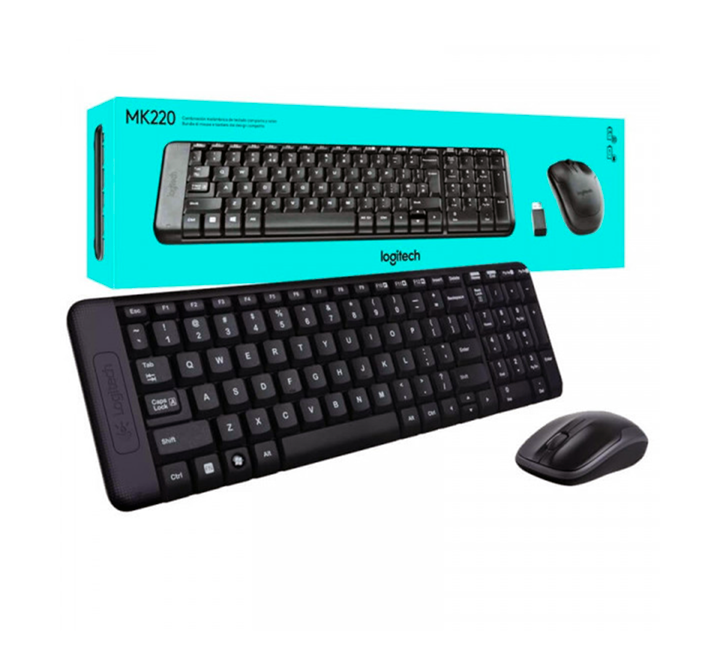 [920-008318] LOGITECH Kit Clavier/Souris sans Fil MK220 - Fr
