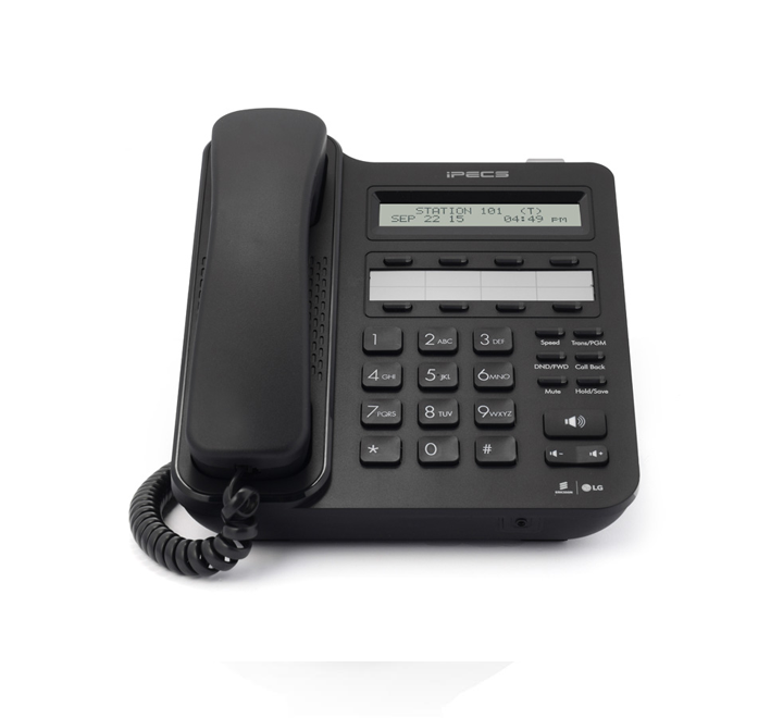 LG Téléphone numérique écran à 8 boutons 2 lignes LCD