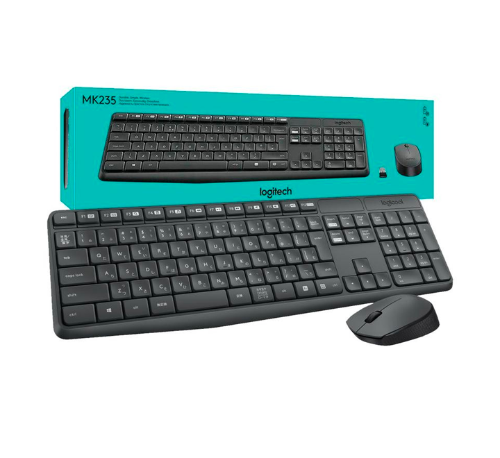 [920-007907] LOGITECH Kit Clavier/Souris Sans Fil MK235 - Fr
