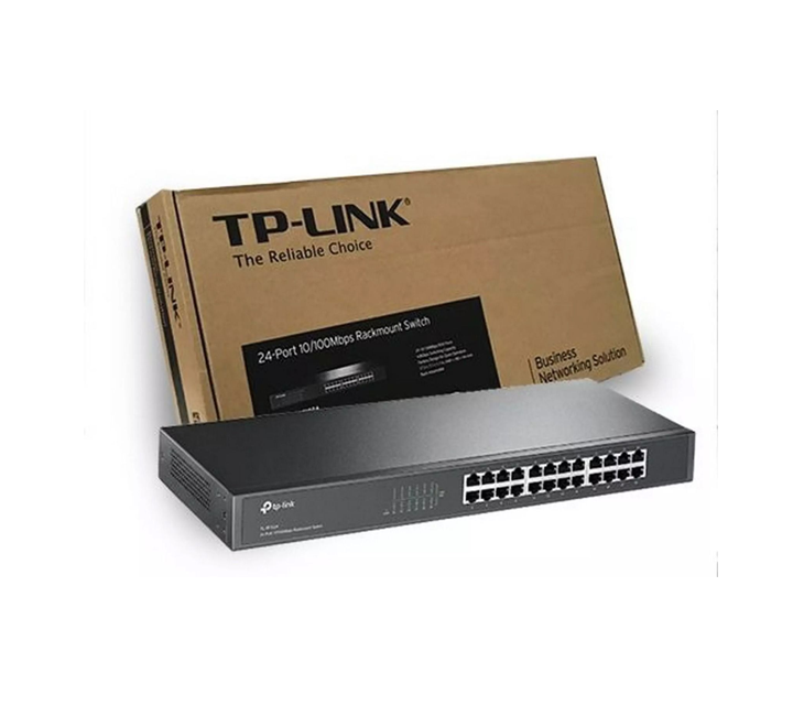 [TL-SF1024] TP-LINK Switch 24 Ports 10/100 Rackable