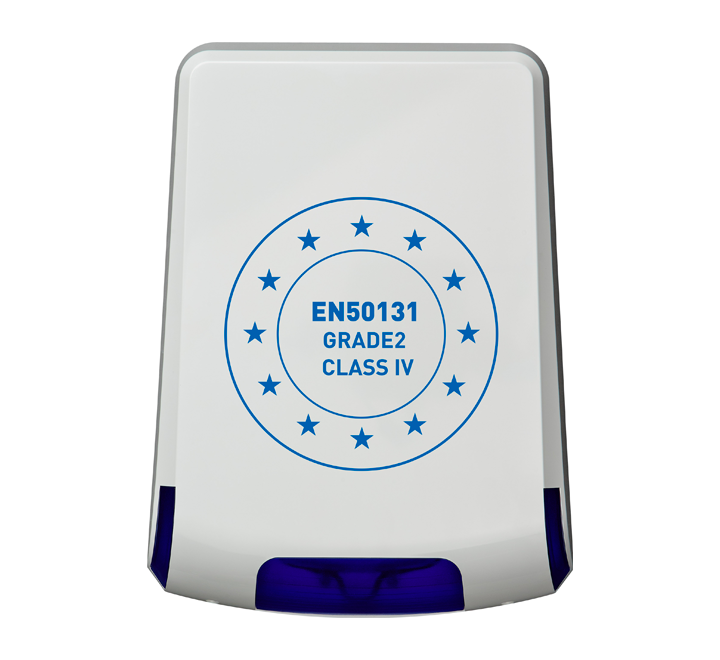 TELETEK Sirène d'Alarme Exterieur Avec Flash Bleu