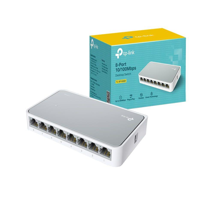[TL-SF1008D] TP-LINK Desktop switch 8-Port 10/100 Mbps