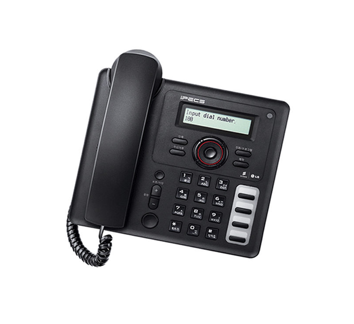 [LIP-8002E] LG-ERICRSSON iPECS Téléphone IP 4 Bouton / 2 Lignes LCD (POE)