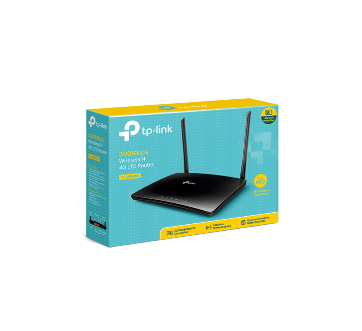 [TL-MR6400] TP-LINK modem 300Mbps Wireless N 4G LTE Router,build-in 4G LTE