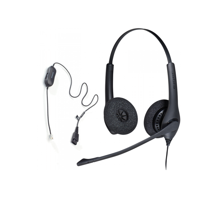 JABRA Biz 1500 Micro-casque filaire anti-bruit + cordon Gn1200