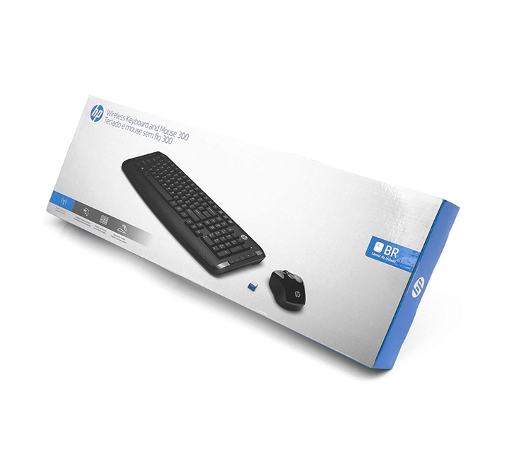 [3ML04AA] HP Clavier et souris sans fil 300