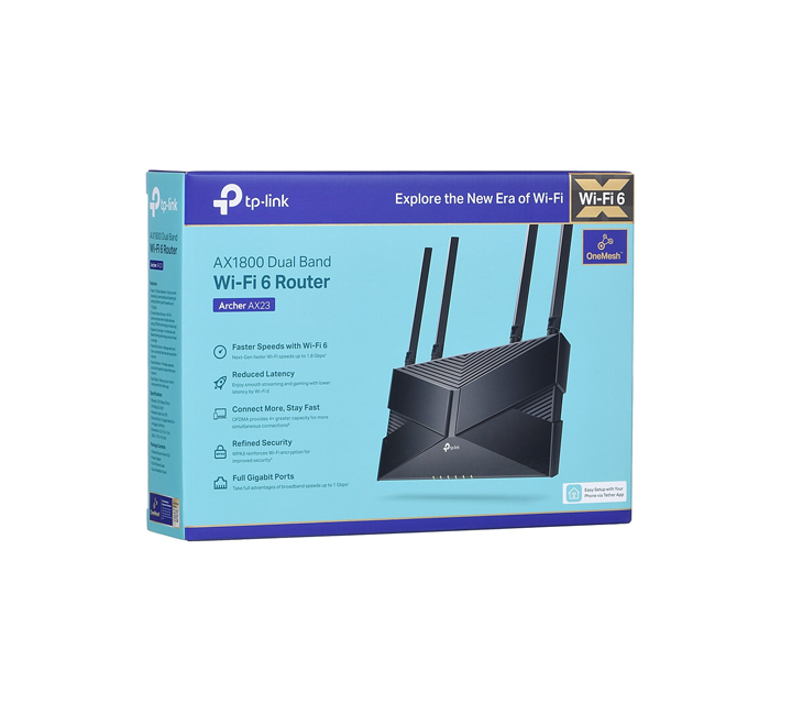 [ARCHER AX23] TP-LINK Router AX1800 DualBand Wi-Fi 6