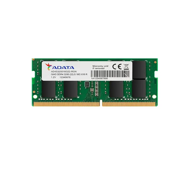 [AD4S320016G22-SGN] ADATA Barrette Mémoire SODIMM 16GB DDR4 3200 Mhz