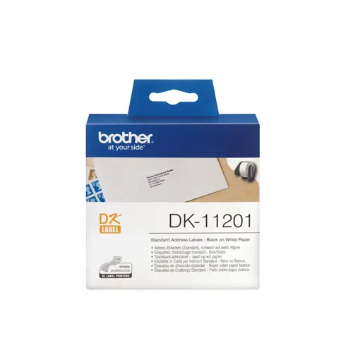 [DK-11201] Rouleau D'étiquettes BROTHER Original – N/B