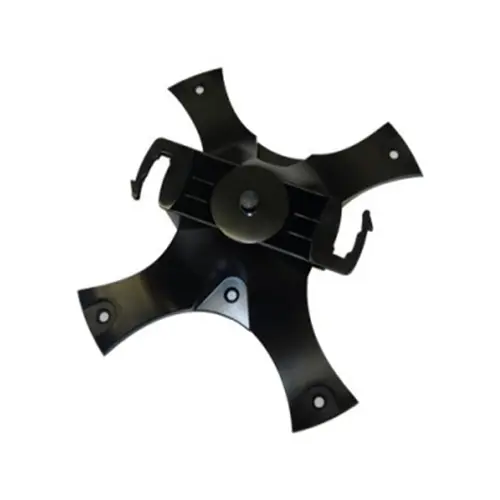 Kit de montage sur surface plate AP Basic noir pour mur/plafond