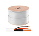 Cable Coaxial  RG59 CCTV + DC  100M