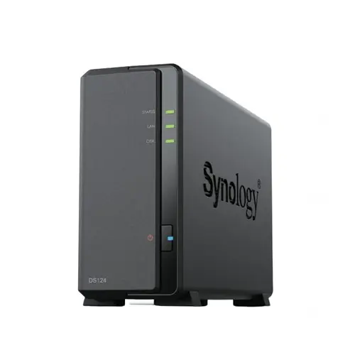 [DS124] SYNOLOGY DiskStation DS124 Mini-Hub 1Bay Realtek RTD1619B 1GB 1xRJ45