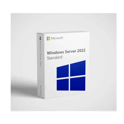 [P73-08329] Microsoft Windows Server Standard 2022 64Bit - 1 pk DSP OEI DVD 16 Core - Français