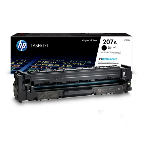 HP Toner LaserJet d'origine 207A Noir W2210A 