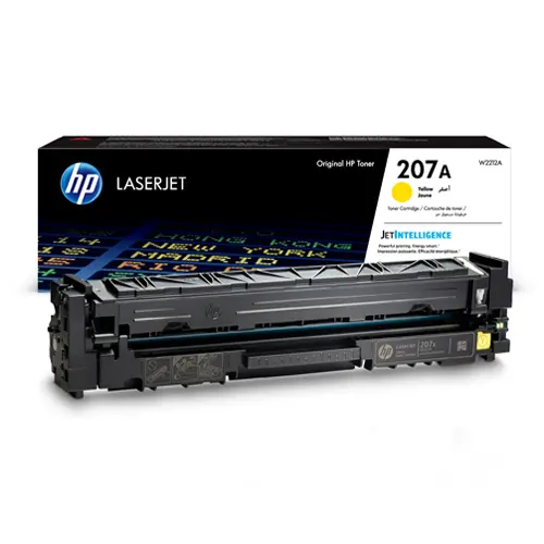 [207AJAUNE] HP Toner LaserJet d'origine 207A Jaune (W2212A) 