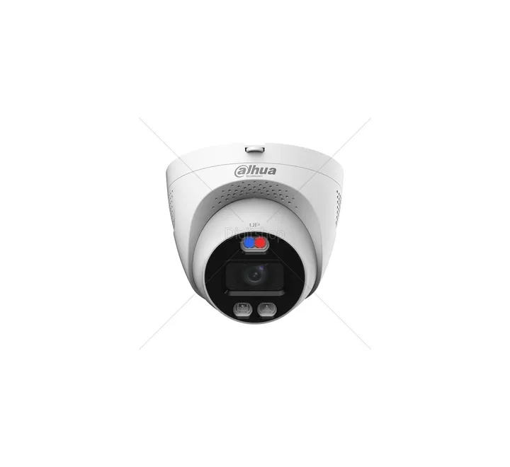 DAHUA Camera Dôme 8MP TIOC-Audio Alarme 4K Smart Dual Light HDCVI